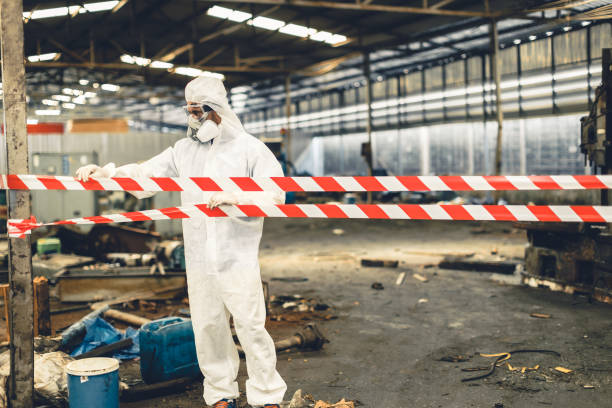 Professional Odor Removal technician working in Clayton, CA